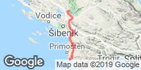 Track GPS Rogoźnica - Skradin